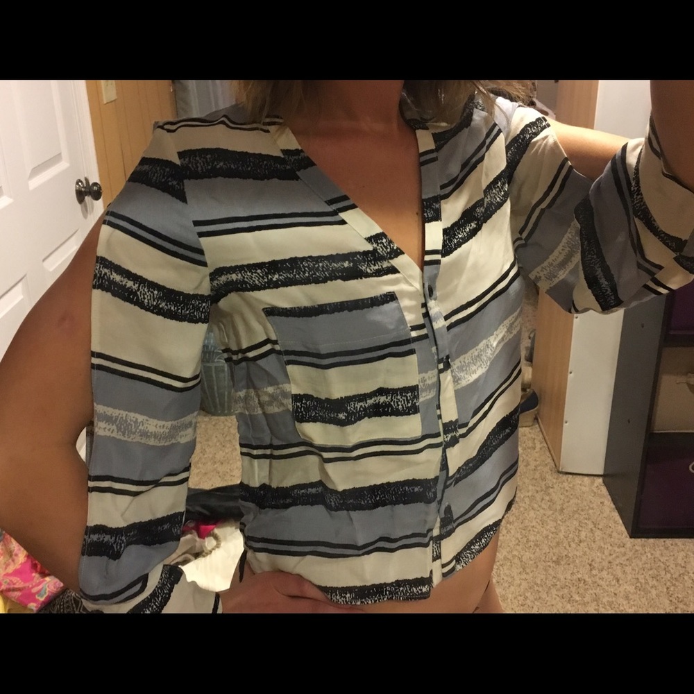 New with tags Top Shop Striped Top