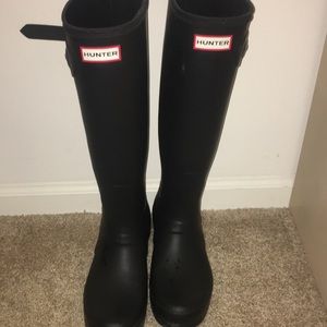 Hunter boots size 9