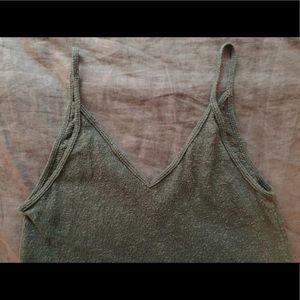 Forever 21 Army Green Knit Tank Top