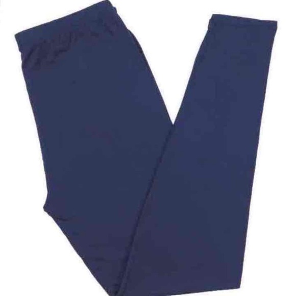 Legging Yoga Adulte Bleu Marine Imprimé Paisley - Taille Unique 0-12 DYT Neuf