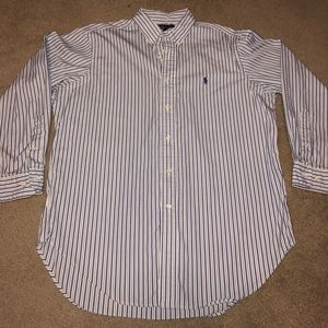 PRICE DROP Ralph lauren 16 32/33 button up!!