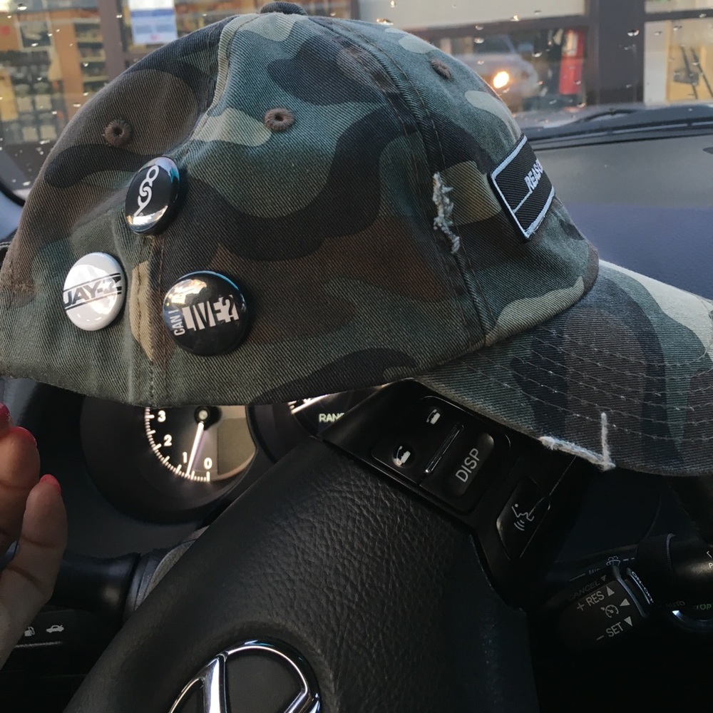 Camo Jay-Z Album Hat! NWOT!