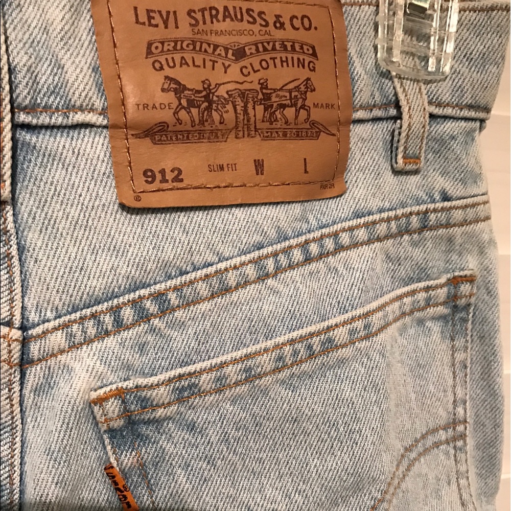 Vintage Levi High Rise Short