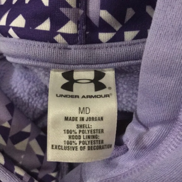 Under Armour Hoodie medium purple - Picture 3 of 3