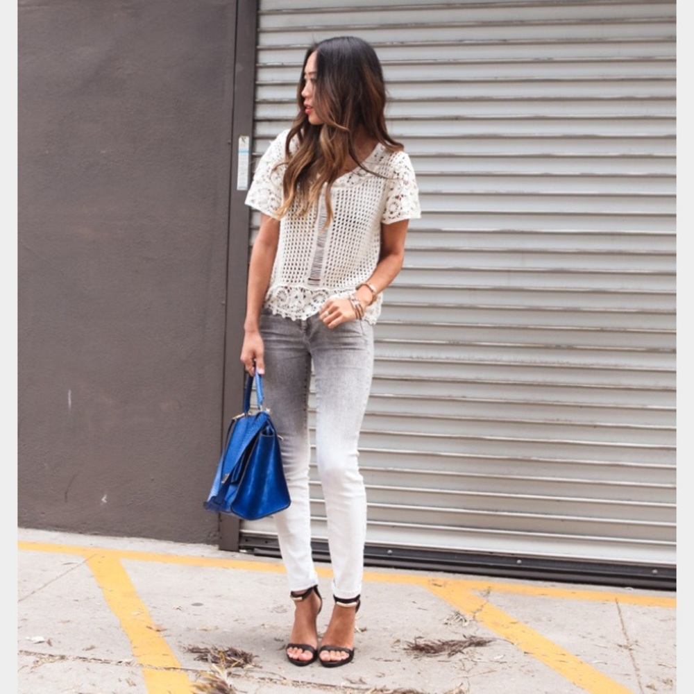Vince Ombré Skinny Jeans