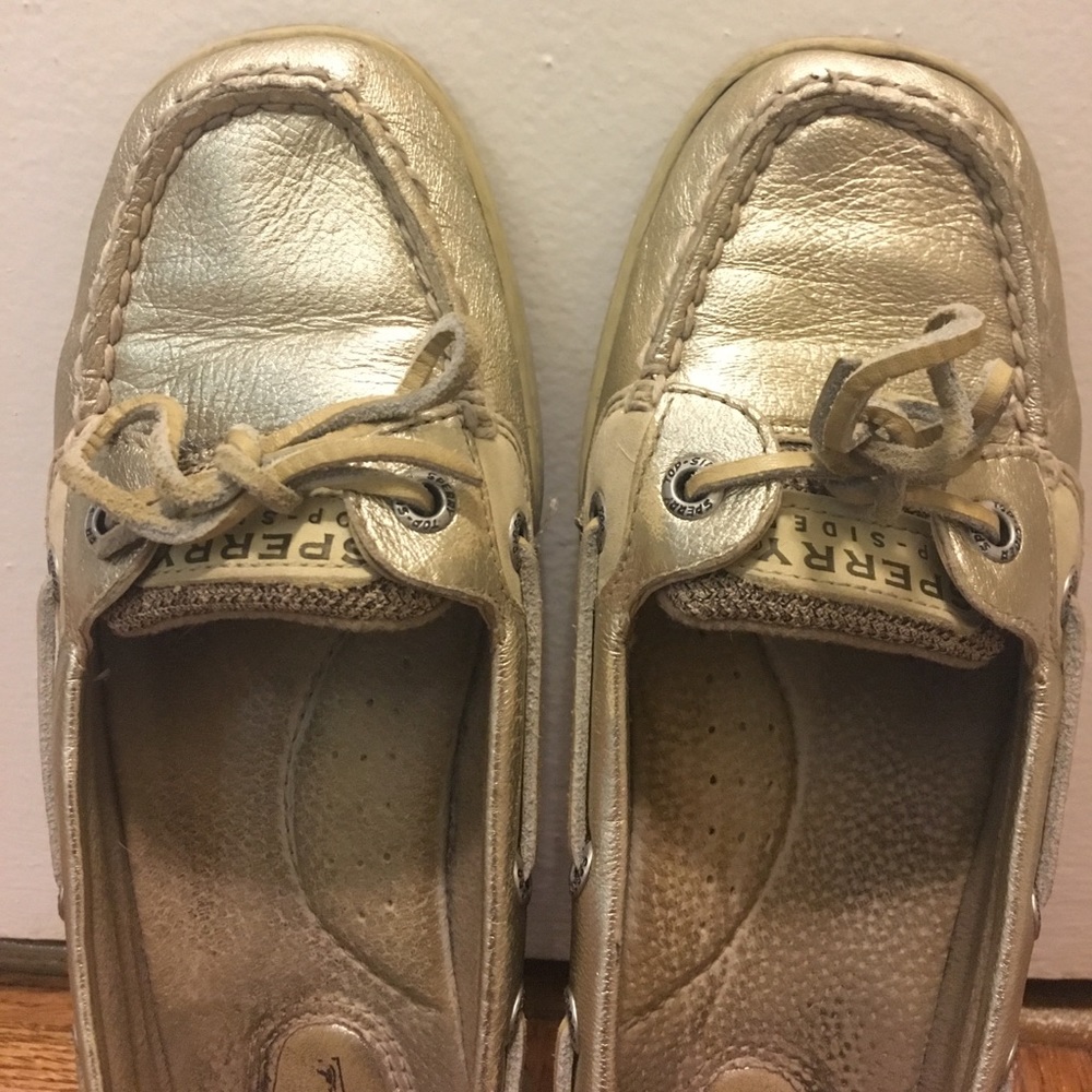 Women's Sperry Top-Sider Metallic Gold