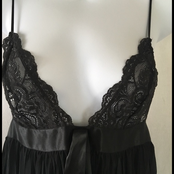 ViCt0riAs S. NiGhTy BlAck SheEr LaCe s/P - Picture 5 of 11