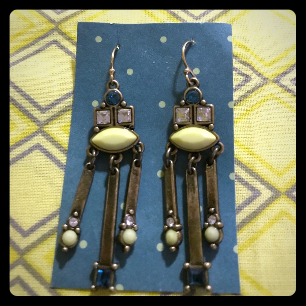 KRW0075...Neon Fringe Earrings