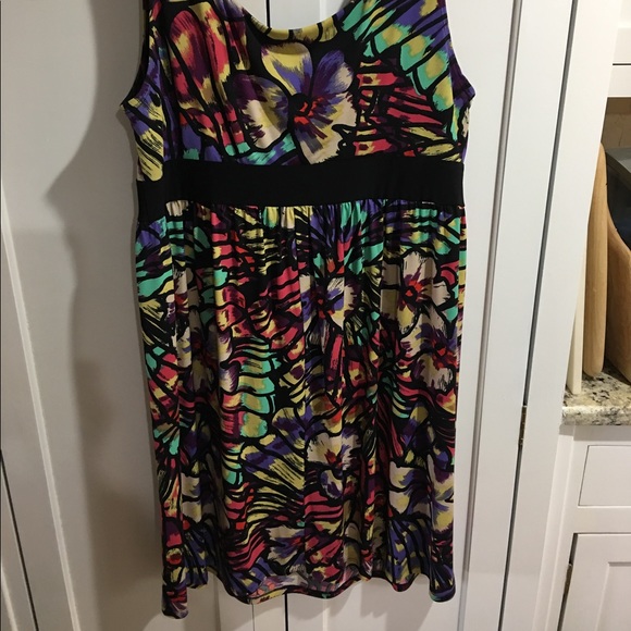 Large sundress, lined top - Picture 2 of 4