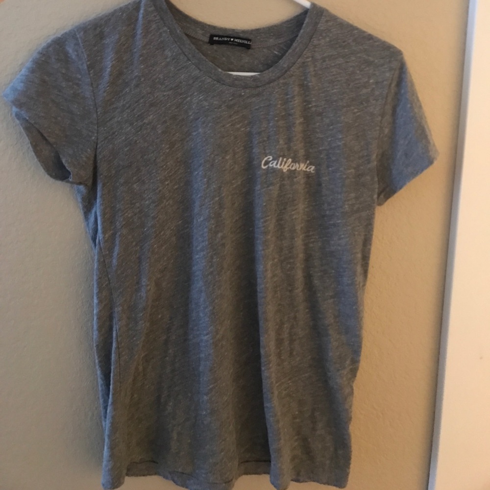 Gray Brandy Melville tee