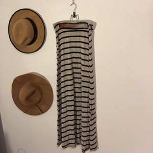 Breezy cotton maxi skirt