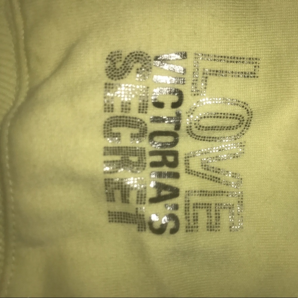 Yellow Victoria's Secret jacket