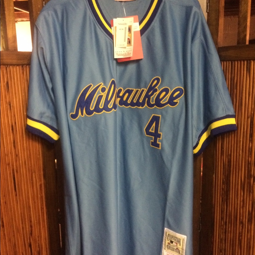 Mitchell & Ness Brewers Jersey Paul Molitor #4!
