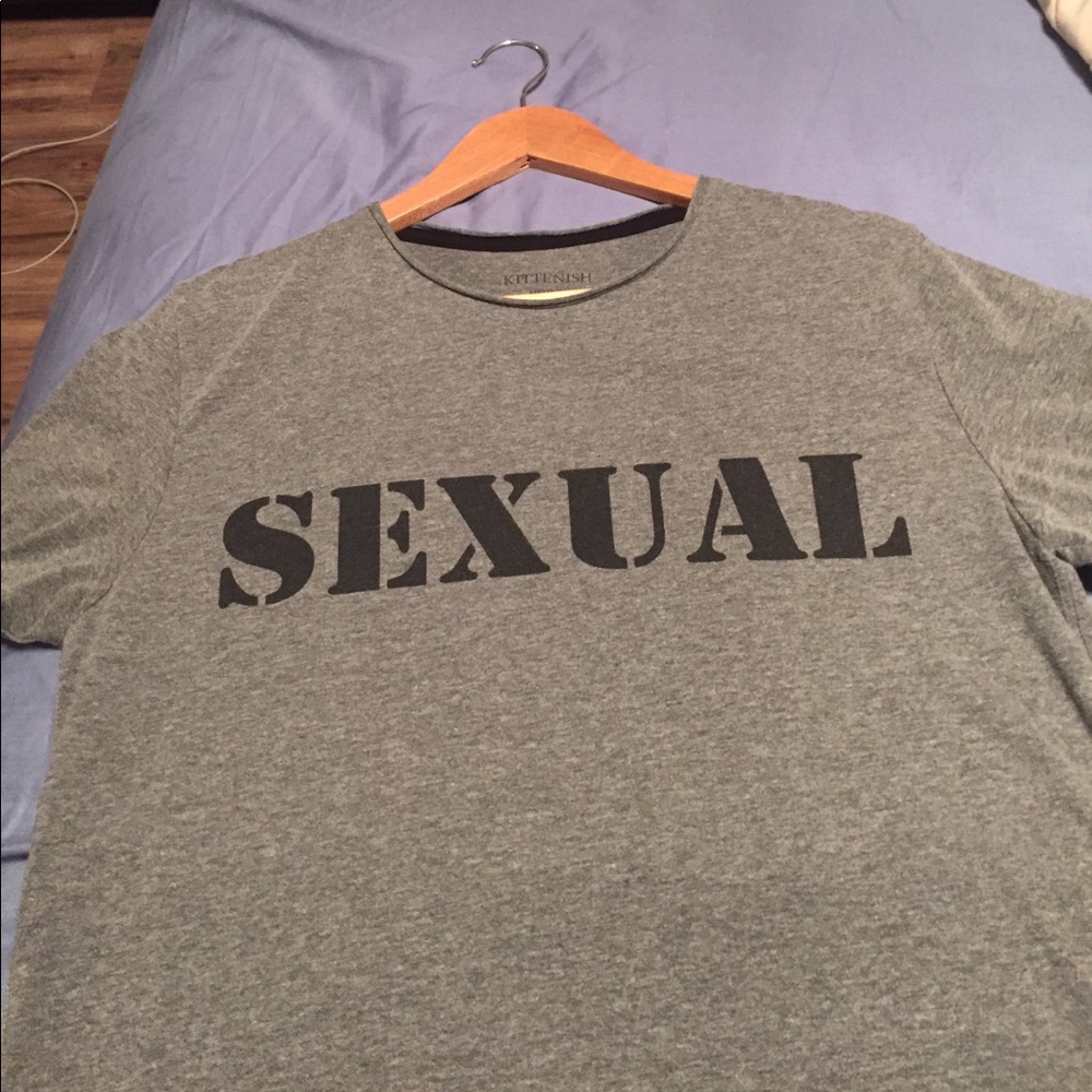 Military Style Sexual Tee by Kittenish