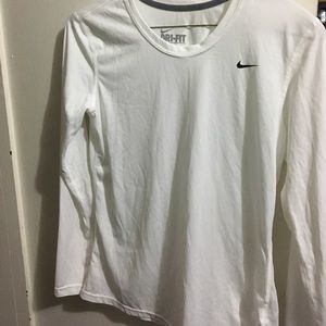 Men's exercise long sleeve shirt