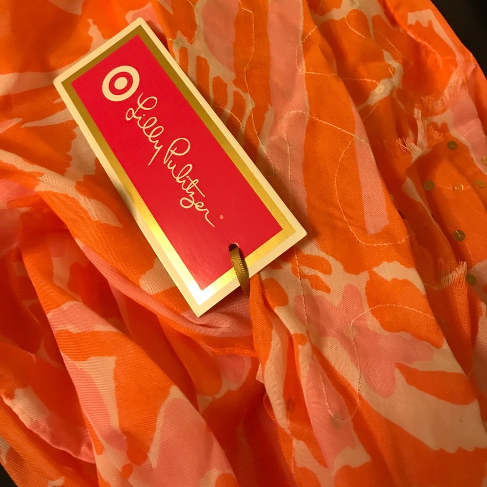 NWT Lilly Pulitzer for Target scarf. Never used.