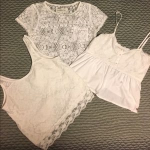 Lace shirt bundle