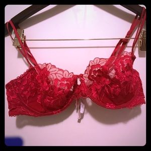 Victoria secret red bra 36B