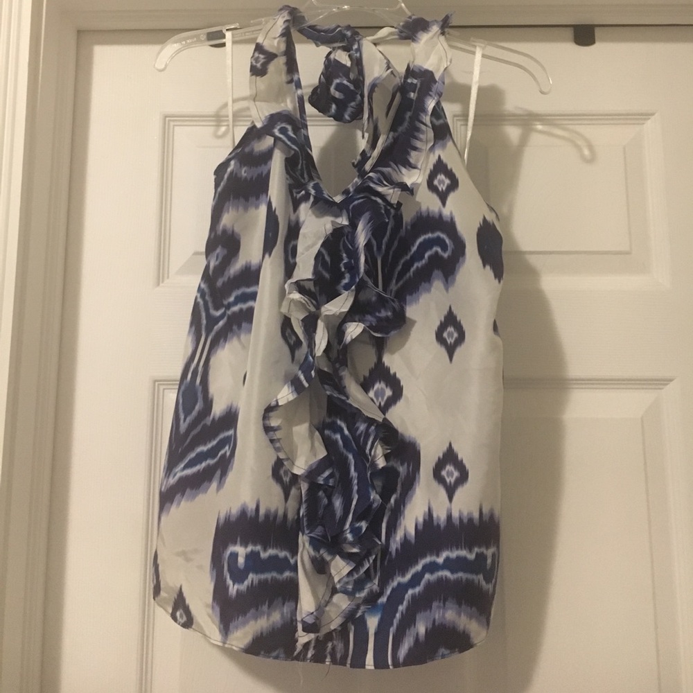 Banana Republic silk halter top
