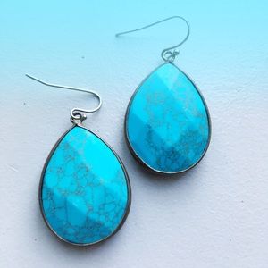 Anthropologie Turquoise Earrings