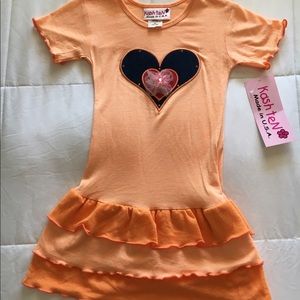 Heart dress NWT