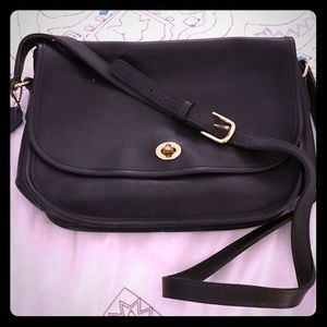 Coach Vintage Dark Navy Crossbody Satchel