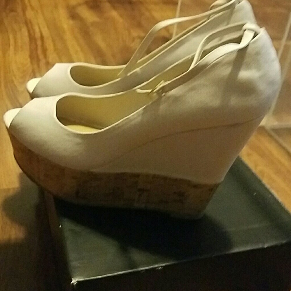 Justfab Kerry Natural Wedges 11