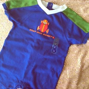NWT cute Gymboree Boys onesie 6-12mo
