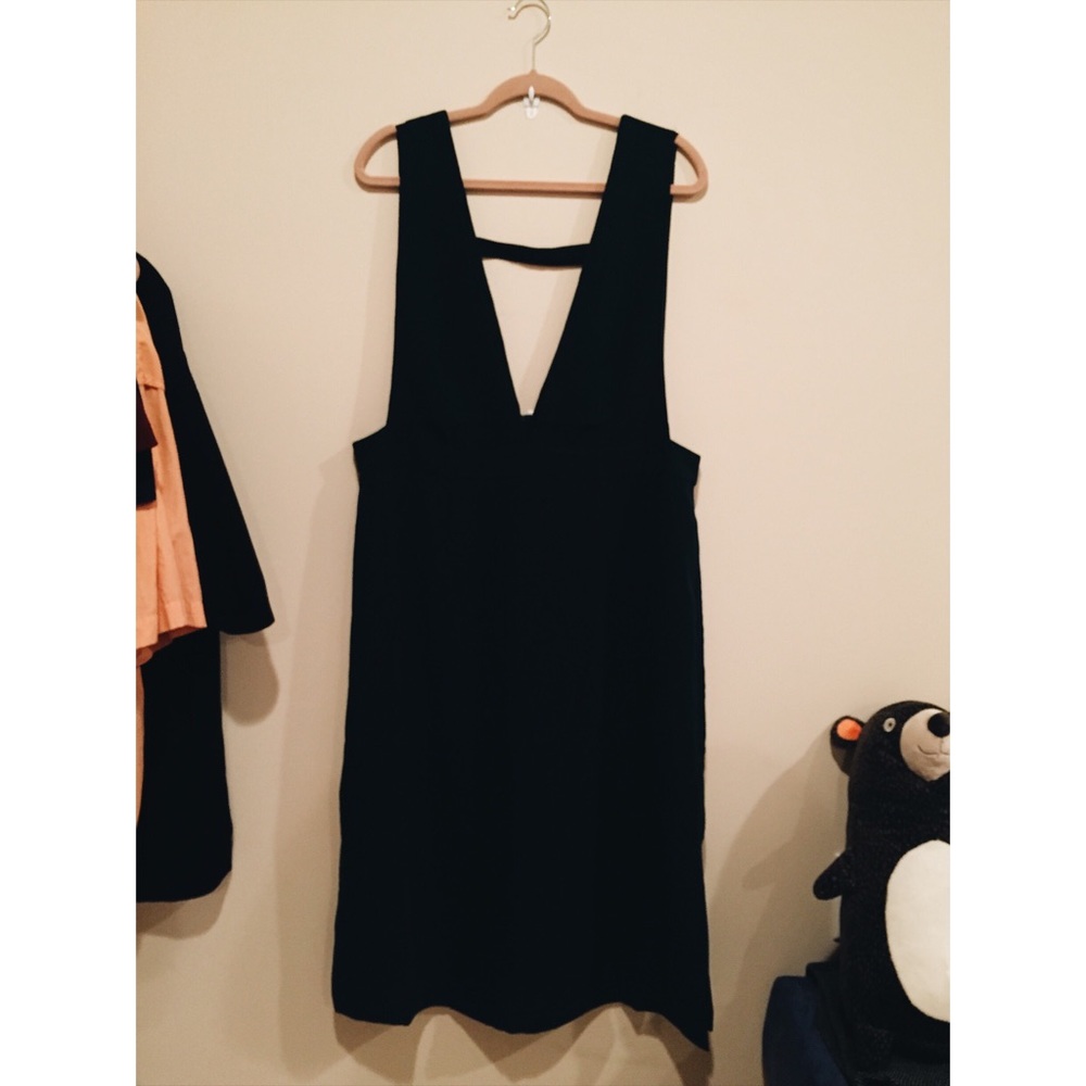 PLUS SIZE | dark green overall dress | Forever 21+