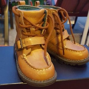 Kids Ralph Lauren Polo Boots
