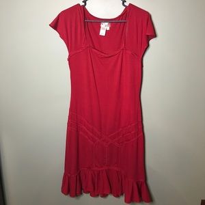 Red MSSP dress.