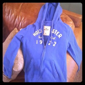 Hollister zip-up hoodie