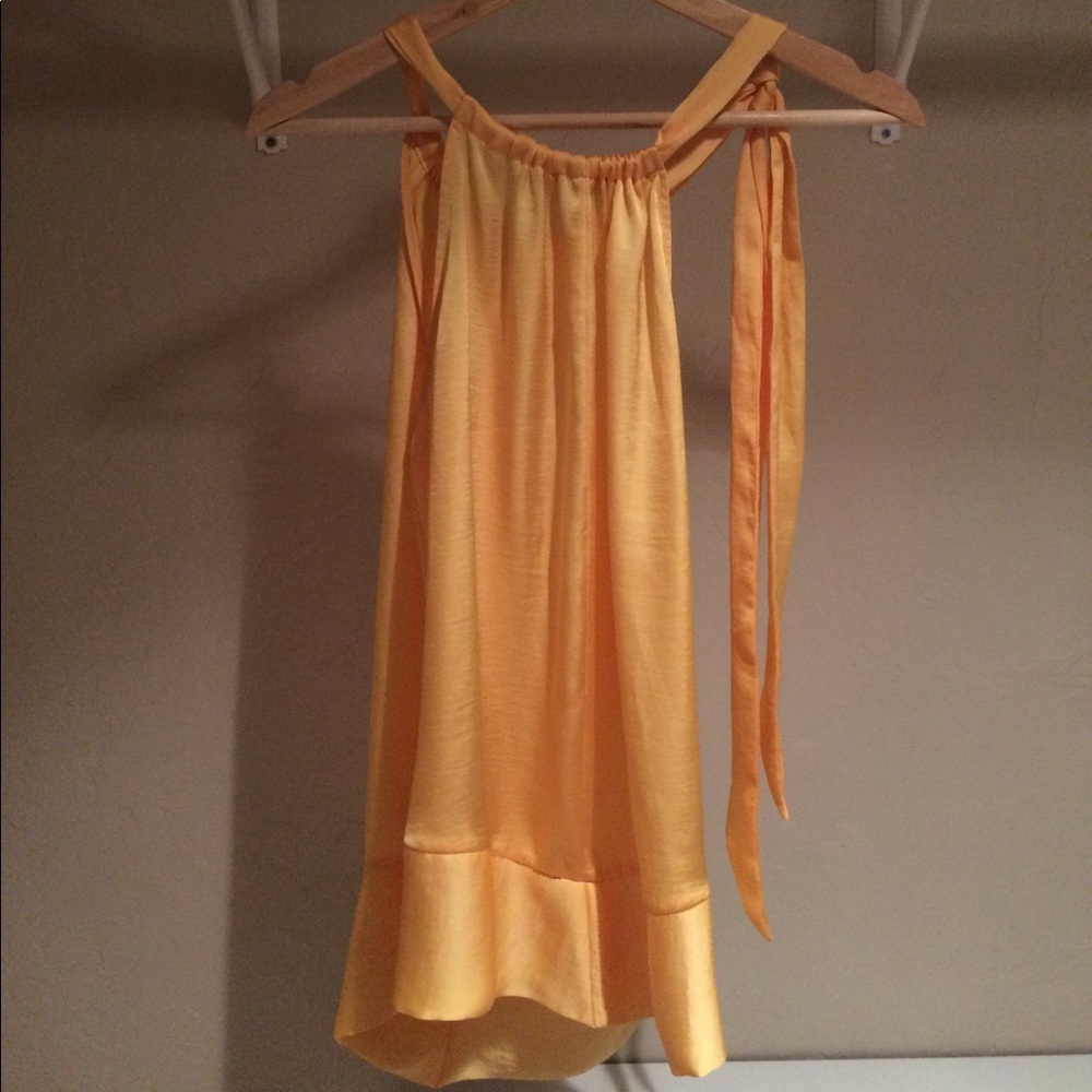 Silk tank top