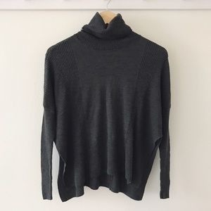 Lou & Grey Turtleneck with Side Slits