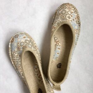 NWOT Espadrille ballet flats