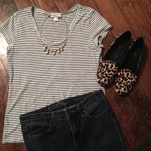 Ann Taylor Striped T-shirt