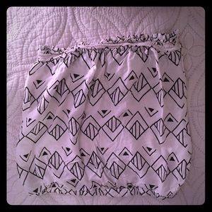 Billabong Tribal Strapless Crop-top