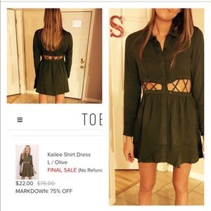 Tobi Dress - Large only worn for picture