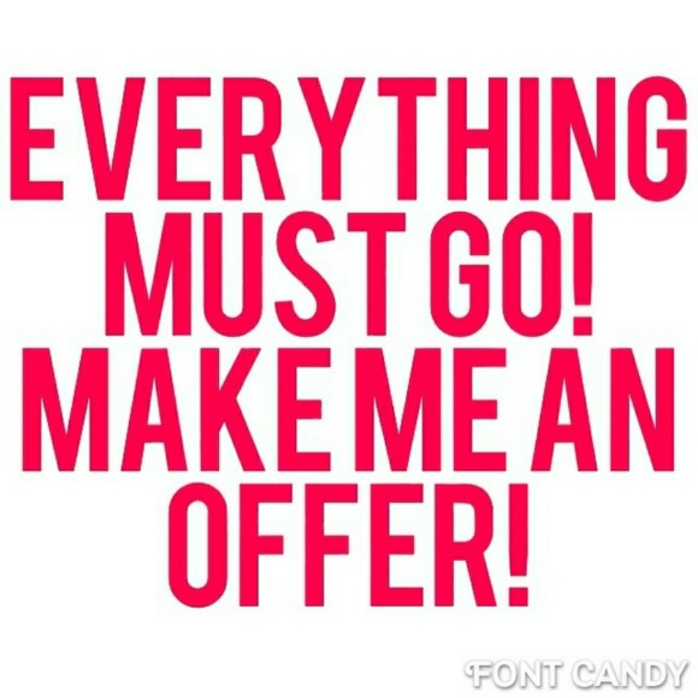 CLOSET CLEAROUT!!