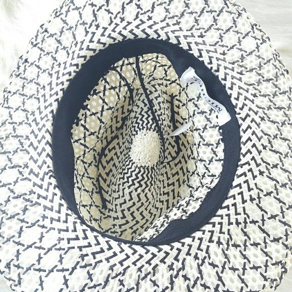 ❤️HP❤️ MAISON MICHEL virginie two tone Panama hat main image 8