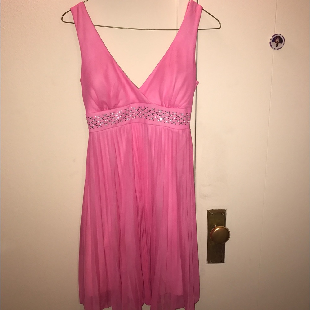 Junior Pink party dress