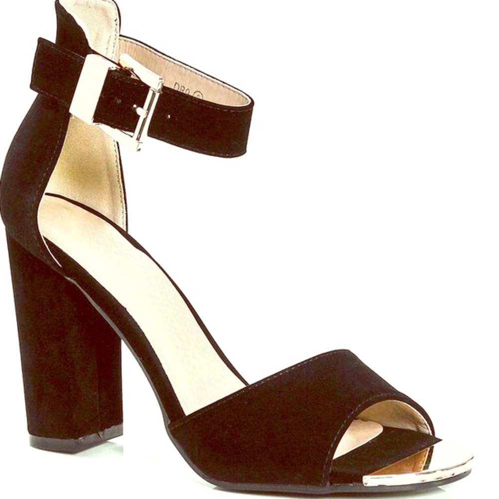 New Suede Block Heel