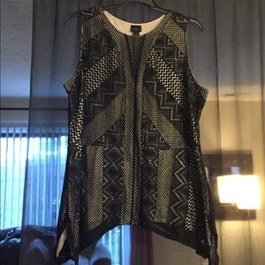 Worthington Lazer Cut Top