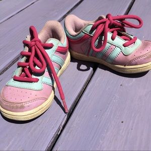 Leather adidas sneakers