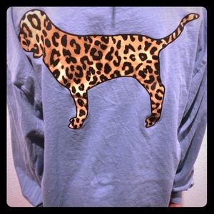RARE PINK Cheetah long sleeve tee!