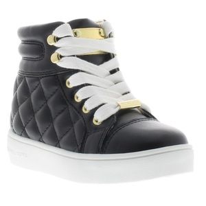 Michael Kors 'Ivy Cora' Quilted High Top Sneaker.