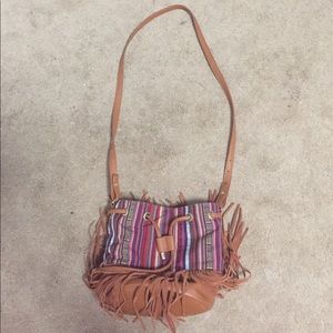 Fringe Cross Body Bag