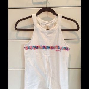 Like New! KENZO Embellished Halter Top