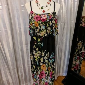Floral maxi dress