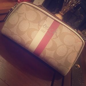Coach makeup bag